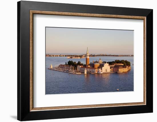 Italy, Veneto, Venice. the Island of San Giorgio Maggiore with its Famed Church. Unesco.-Ken Scicluna-Framed Photographic Print