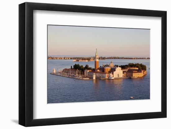 Italy, Veneto, Venice. the Island of San Giorgio Maggiore with its Famed Church. Unesco.-Ken Scicluna-Framed Photographic Print