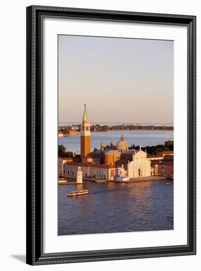 Italy, Veneto, Venice. the Island of San Giorgio Maggiore with its Famed Church. Unesco.-Ken Scicluna-Framed Photographic Print