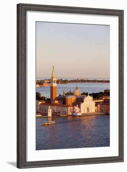 Italy, Veneto, Venice. the Island of San Giorgio Maggiore with its Famed Church. Unesco.-Ken Scicluna-Framed Photographic Print