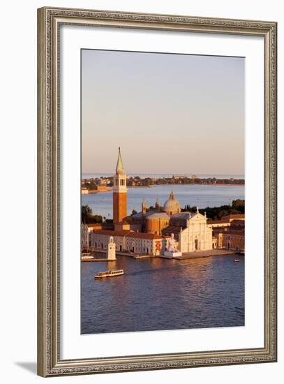 Italy, Veneto, Venice. the Island of San Giorgio Maggiore with its Famed Church. Unesco.-Ken Scicluna-Framed Photographic Print