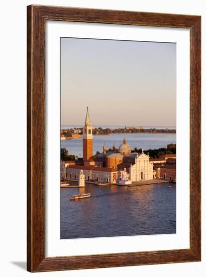 Italy, Veneto, Venice. the Island of San Giorgio Maggiore with its Famed Church. Unesco.-Ken Scicluna-Framed Photographic Print