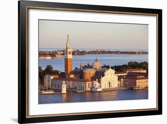 Italy, Veneto, Venice. the Island of San Giorgio Maggiore with its Famed Church. Unesco.-Ken Scicluna-Framed Photographic Print