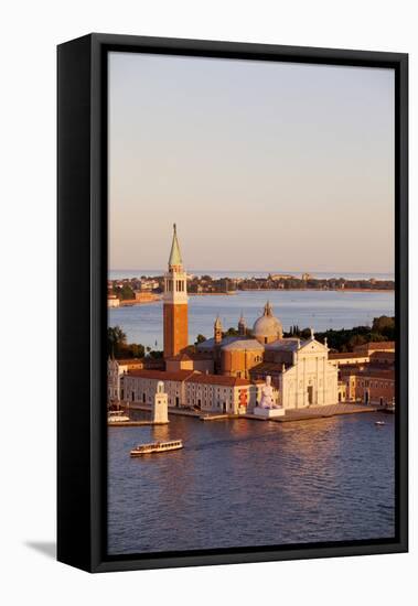 Italy, Veneto, Venice. the Island of San Giorgio Maggiore with its Famed Church. Unesco.-Ken Scicluna-Framed Premier Image Canvas