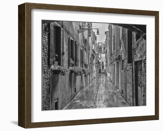 Italy, Venice, Alley-John Ford-Framed Photographic Print