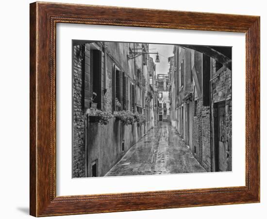 Italy, Venice, Alley-John Ford-Framed Photographic Print