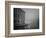 Italy, Venice. Building with Grand Canal on Foggy Morning-Bill Young-Framed Photographic Print