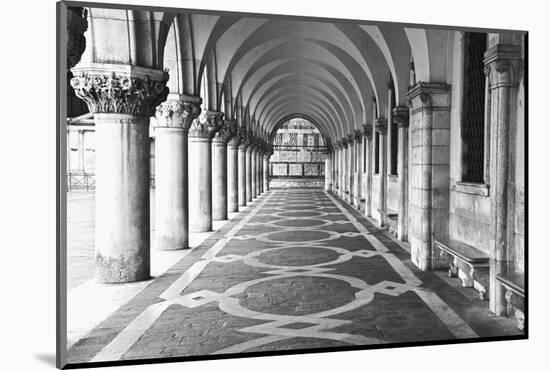 Italy, Venice. Columns at Doge's Palace-Dennis Flaherty-Mounted Photographic Print