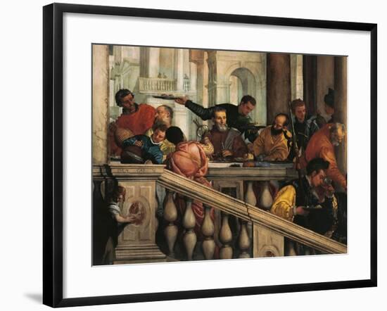 Italy, Venice, Feast in House of Levi, Guests-null-Framed Giclee Print