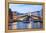 Italy, Venice. Grand Canal and Rialto Bridge-Matteo Colombo-Framed Premier Image Canvas