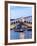 Italy, Venice. Grand Canal and Rialto Bridge-Matteo Colombo-Framed Photographic Print