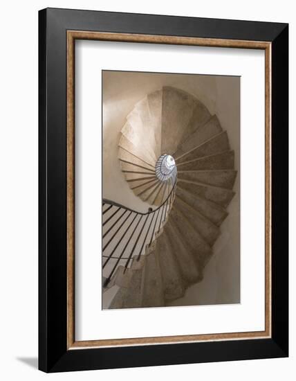Italy, Venice. Spiral stairwell.-Jaynes Gallery-Framed Photographic Print