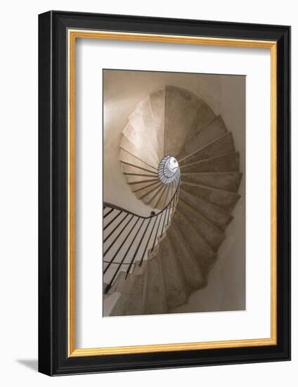 Italy, Venice. Spiral stairwell.-Jaynes Gallery-Framed Photographic Print