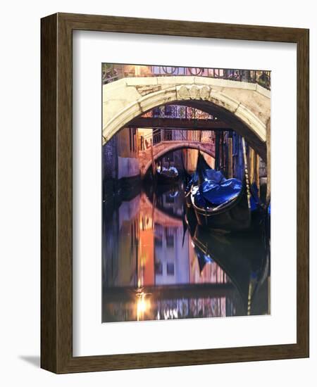 Italy, Venice. View of a Canal-Matteo Colombo-Framed Photographic Print