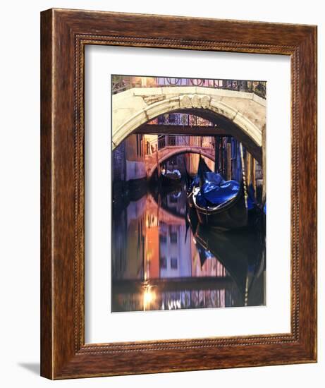 Italy, Venice. View of a Canal-Matteo Colombo-Framed Photographic Print