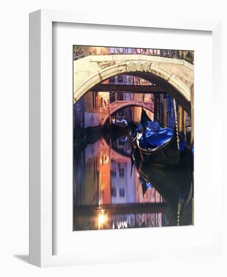 Italy, Venice. View of a Canal-Matteo Colombo-Framed Photographic Print