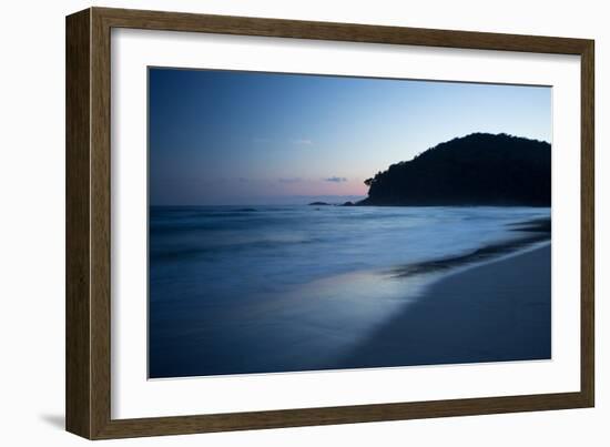 Itamambuca Beach at Sunset-Alex Saberi-Framed Photographic Print