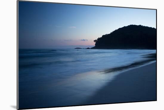 Itamambuca Beach at Sunset-Alex Saberi-Mounted Photographic Print