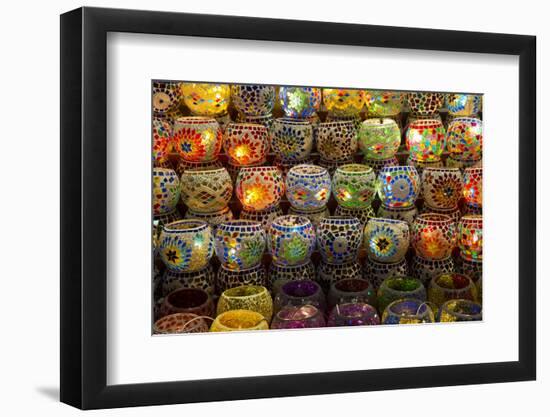 Items for Sale in Spice Market, Istanbul, Turkey-Darrell Gulin-Framed Photographic Print