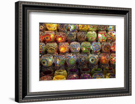 Items for Sale in Spice Market, Istanbul, Turkey-Darrell Gulin-Framed Photographic Print