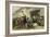 Itinerant Barber-Thomas Allom-Framed Art Print