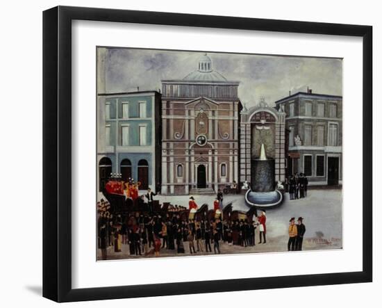 Itinerant Dentist-Orneore Metelli-Framed Art Print