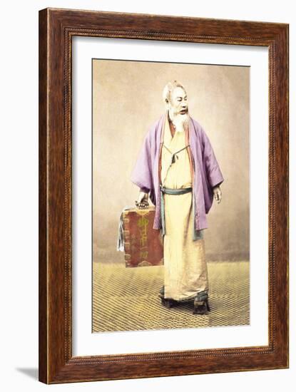 Itinerant Dentist-Felice Beato-Framed Art Print