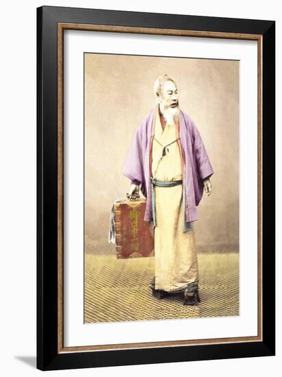 Itinerant Dentist-Felice Beato-Framed Art Print