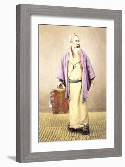 Itinerant Dentist-Felice Beato-Framed Art Print