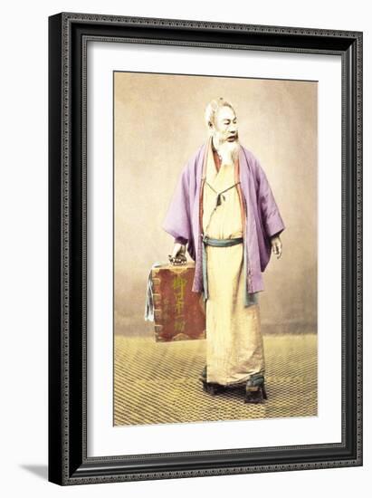 Itinerant Dentist-Felice Beato-Framed Art Print