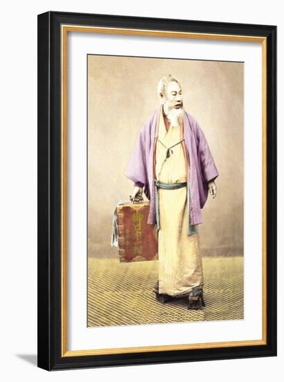 Itinerant Dentist-Felice Beato-Framed Art Print