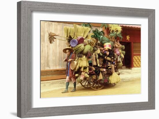 Itinerant Merchant-null-Framed Art Print