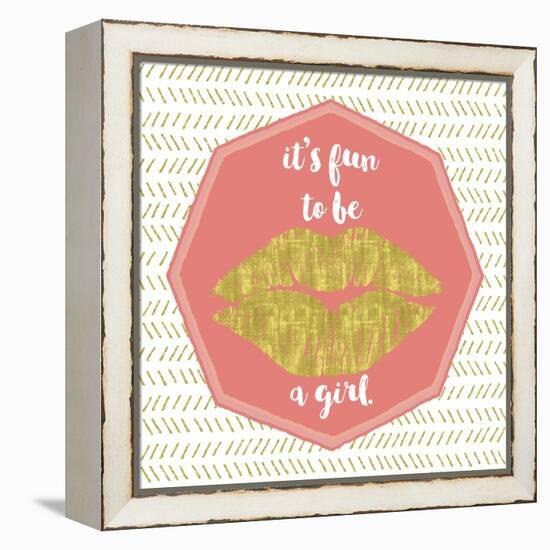 Its Fun to Be a Girl-Tina Lavoie-Framed Premier Image Canvas