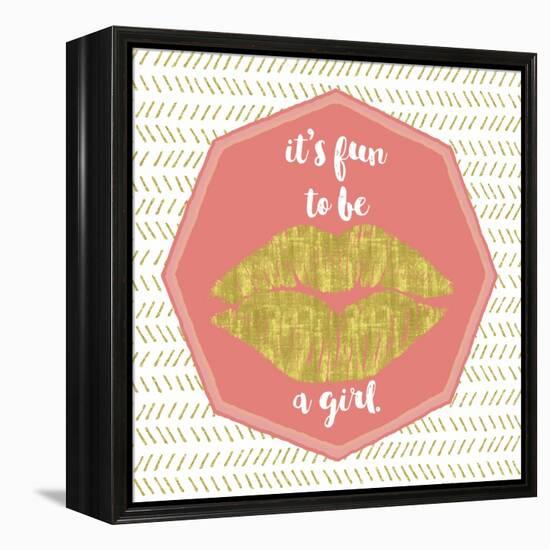 Its Fun to Be a Girl-Tina Lavoie-Framed Premier Image Canvas