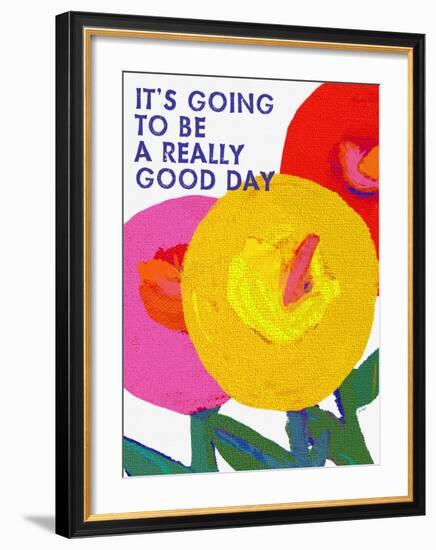 Its Going To Be A Really Good Day-Lisa Weedn-Framed Giclee Print