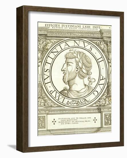 Iustinianus II-Hans Rudolf Manuel Deutsch-Framed Giclee Print