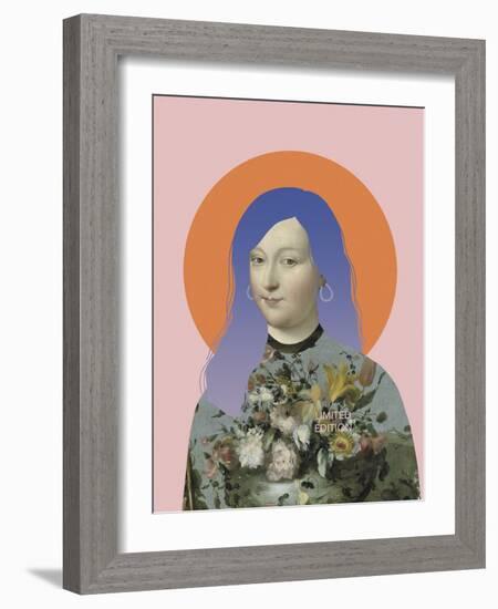 Iva-Eccentric Accents-Framed Giclee Print