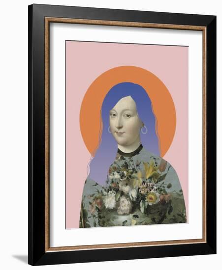 Iva-Eccentric Accents-Framed Giclee Print