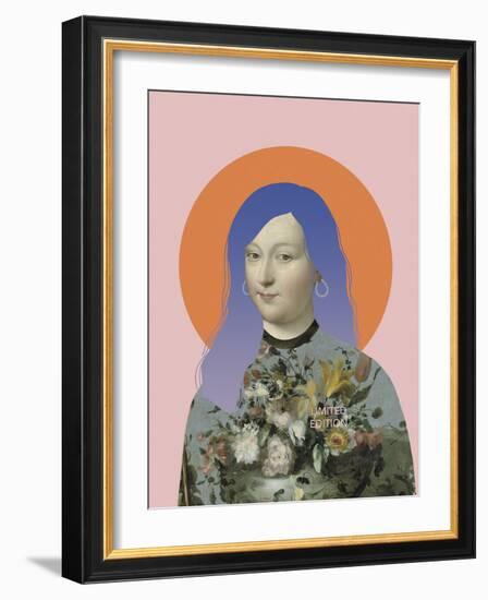 Iva-Eccentric Accents-Framed Giclee Print