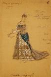 Costume Design for the Ballet Sleeping Beauty, 1887-Ivan Alexandrovich Vsevolozhsky-Framed Giclee Print