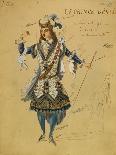 Costume Design for the Ballet Sleeping Beauty, 1887-Ivan Alexandrovich Vsevolozhsky-Giclee Print