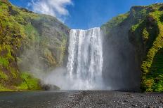 Skogafoss Waterfall, Iceland-Ivan Batinic-Framed Premier Image Canvas