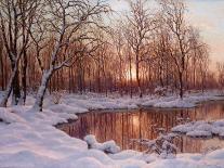 Snowscape, 1881-Ivan Fedorovich Choultse-Framed Giclee Print