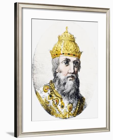 Ivan IV, known as Ivan Terrible-null-Framed Giclee Print