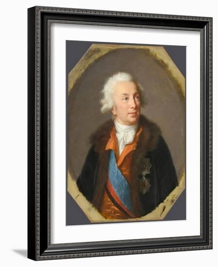 Ivan Ivanovich Shuvalov , c.1795-1797-Elisabeth Louise Vigee-LeBrun-Framed Giclee Print