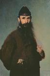 Portrait of the Ukranian Author Taras Grigorievich Shevchenko (1814-61), 1871-Ivan Nikolaevich Kramskoy-Giclee Print