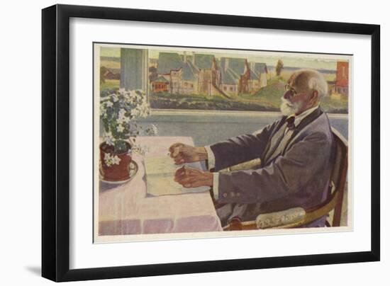 Ivan Pavlov, Russian Physiologist-Mikhail Vasilievich Nesterov-Framed Giclee Print