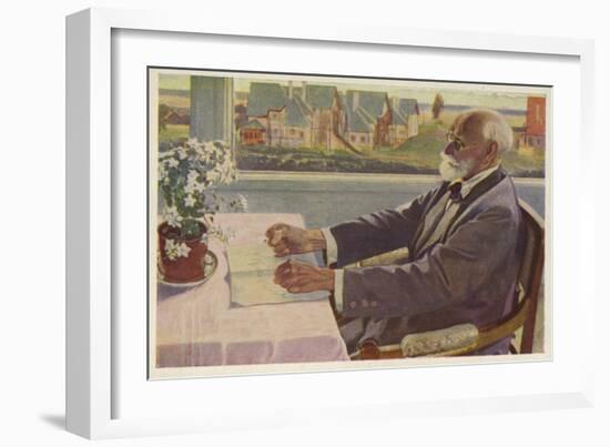 Ivan Pavlov, Russian Physiologist-Mikhail Vasilievich Nesterov-Framed Giclee Print