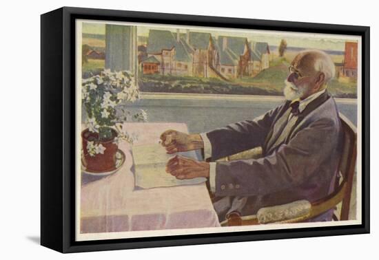 Ivan Pavlov, Russian Physiologist-Mikhail Vasilievich Nesterov-Framed Premier Image Canvas