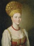 Portrait of Countess Tolstaya, Née Lopukhina, 1768-Ivan Petrovich Argunov-Framed Giclee Print